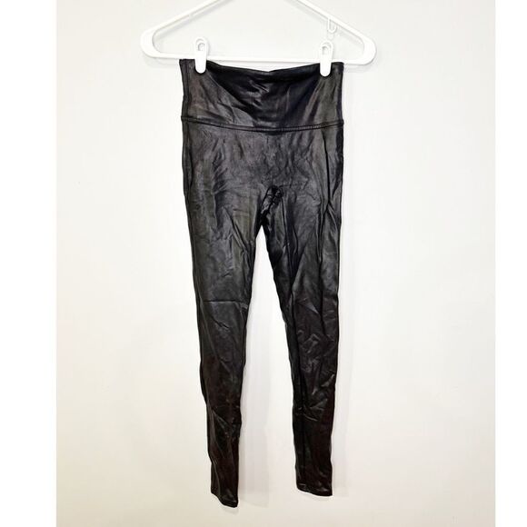 Spanx faux leather leggings black - Picture 2 of 4